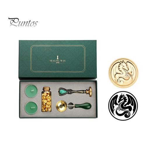 1 комплект, винтажный набор сургучовых уплотнительных бусин для самостоятельного изготовления лака для запечатывания конвертов