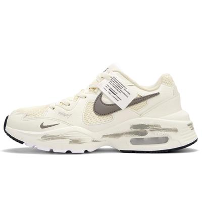 Кроссовки Air Max Fusion Низкие Беговые Унисекс Бежевый Серый CJ1671-100(Команда990-)