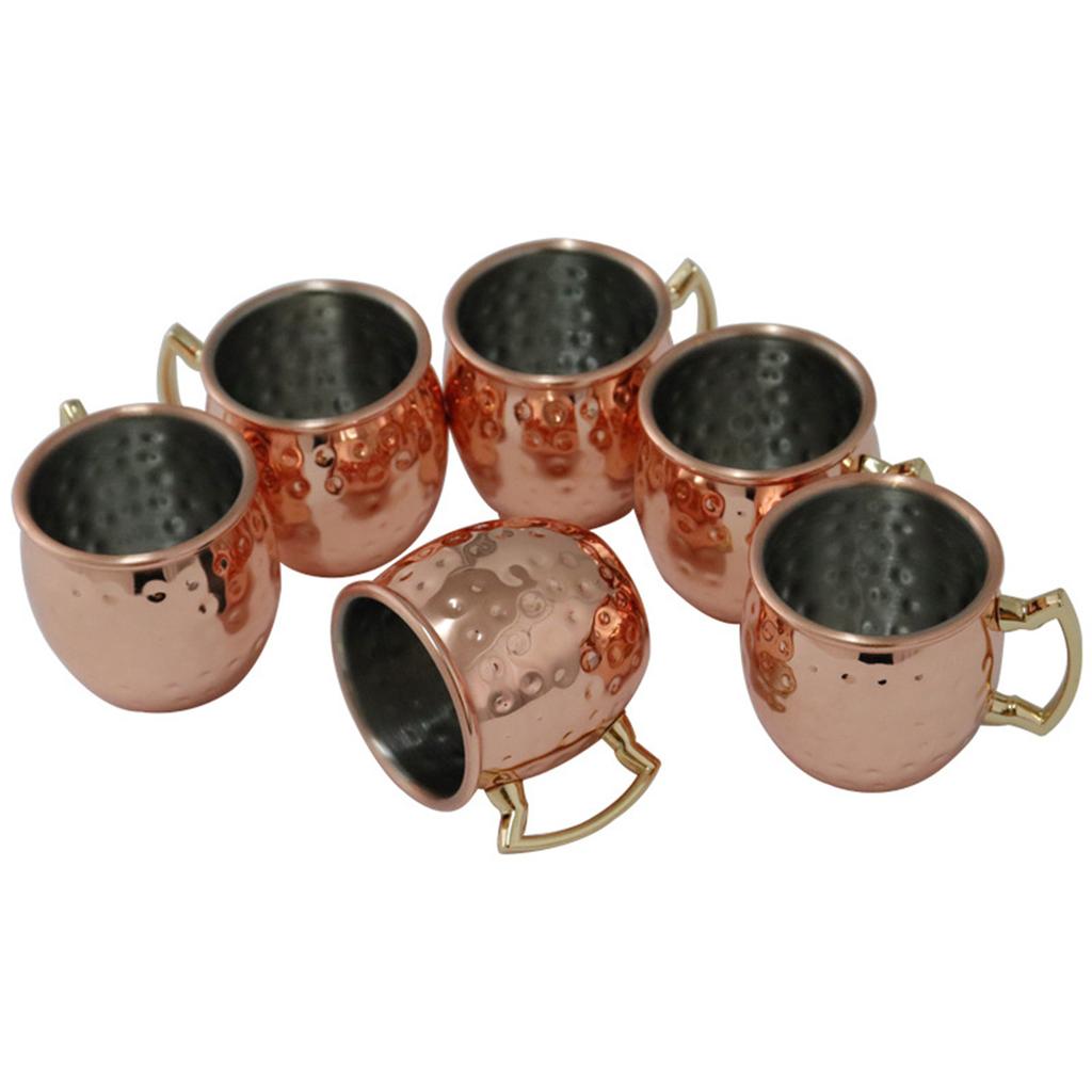 Кружка Moscow Mule с ручкой из нержавеющей стали 550 мл, кованая кружка, барная креативная кружка для коктейлей