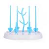 New Bottle Dry Rack Baby Bottle Drain Drying Racks Blue Pink Baby Bottle Cleaning Dryer Drainer Storage Drying Rack