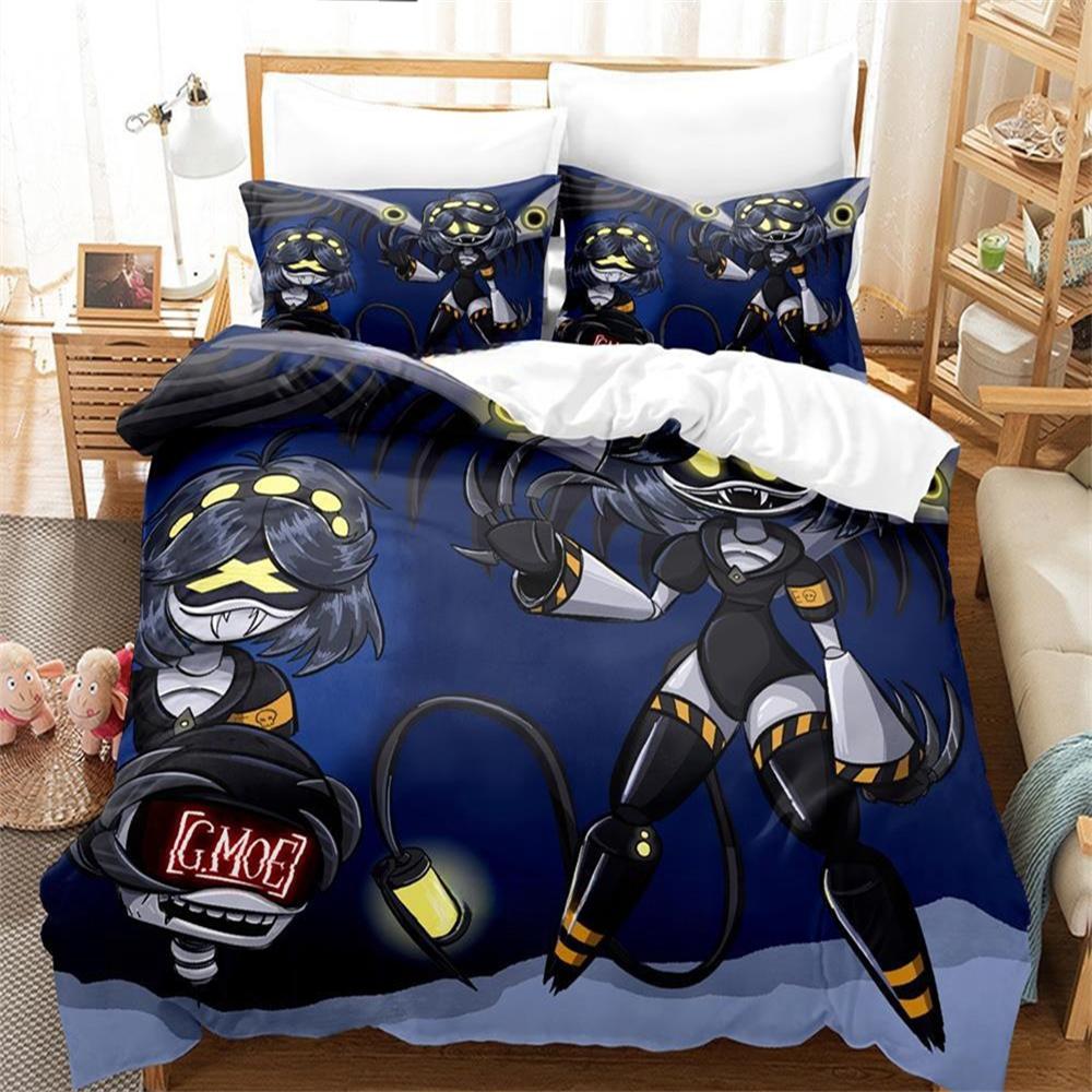 Мультфильм Дроны-убийцы Принтованные Комплекты Постельного Белья Изысканный Набор Постельных Принадлежностей Пододеяльник Комплект Одеяла Постельное Белье Роскошный Подарок на День Рождения