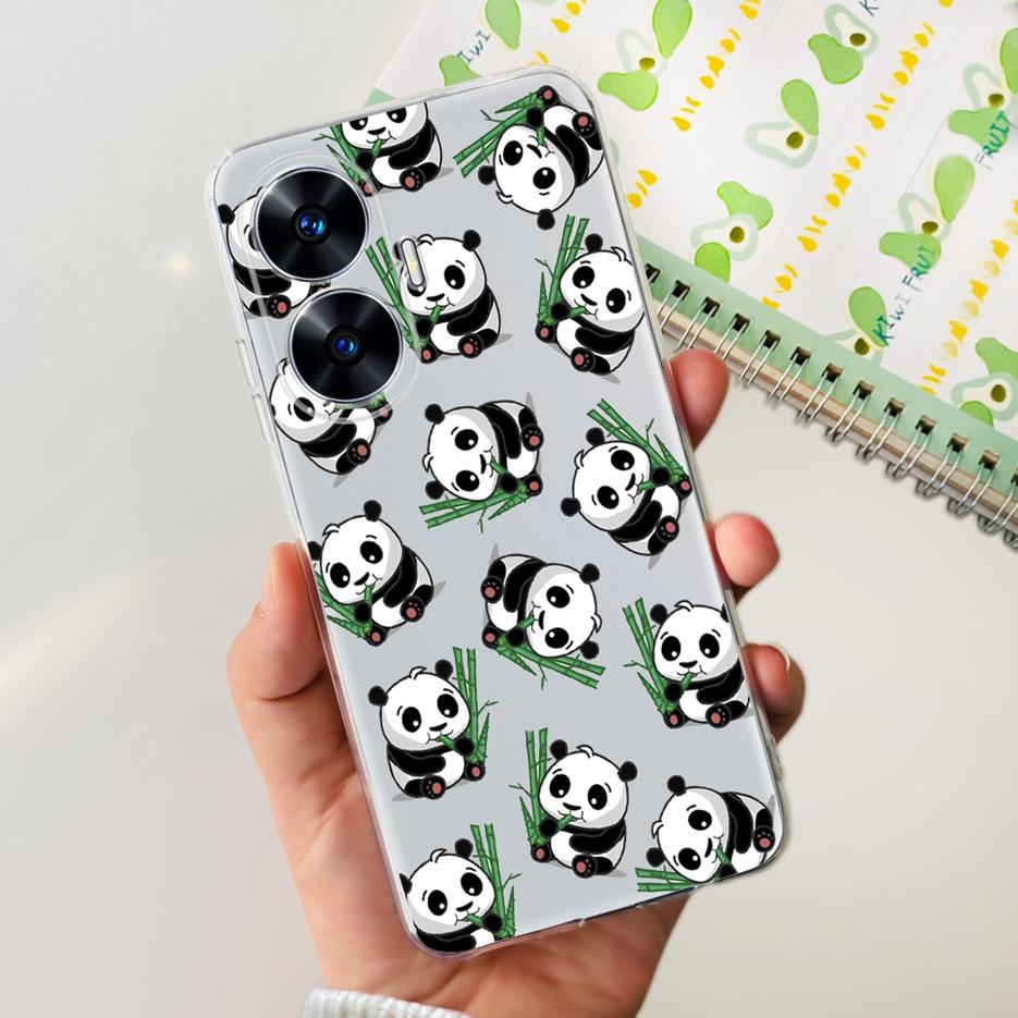 For Realme C55 4G Case RMX3710 Colorful Painted Cover Soft Slim Fundas Phone Case For Realme C55 C55 RealmeC55 Back Cover Bumper