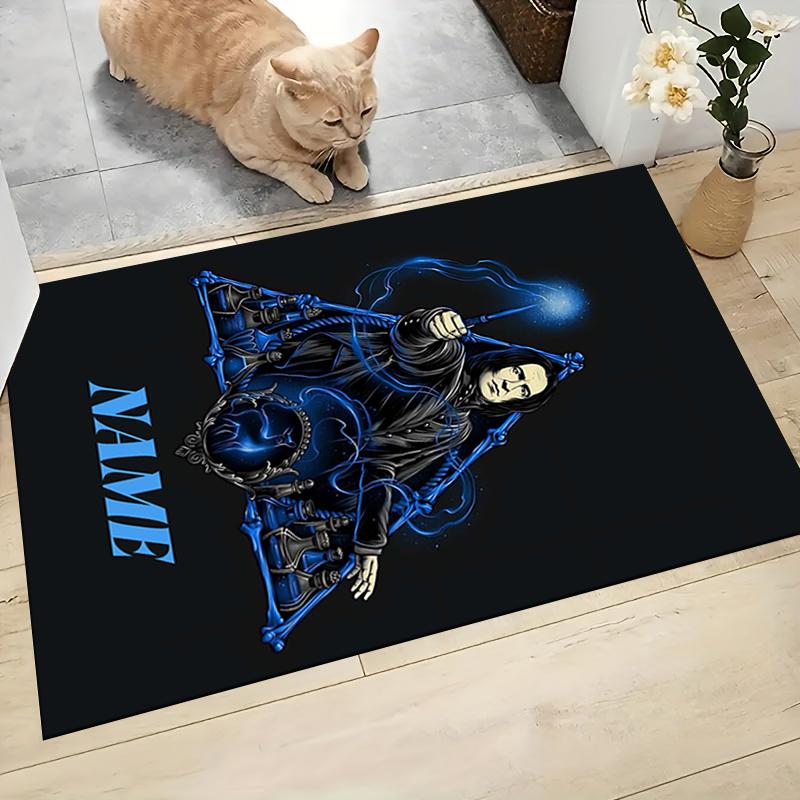 Custom Name "Harry Potter's Magical Journey" Carpet Rug Customizable Soft Washable Anti-Slip Home Living Room Sofa Mats Personalized Rug. 090984