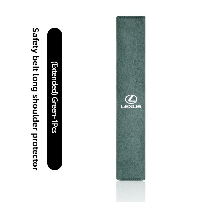 csdmuw1 Car Seat Belt Cover Adjustable Shoulder Pad Interior Accessories For Lexus GS IS LS500h ES260 ES300h RX350h NX260 UX260 LM LC RZ