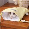 Bear/Rabbit Pattern Sugar Glider Sleeping Bag Breathable Hamster Carrier Bag  Walking