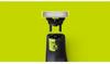 Lames de rechange - PHILIPS - OneBlade QP624/50 - Acier inoxydable - 2 lames - Protection peau