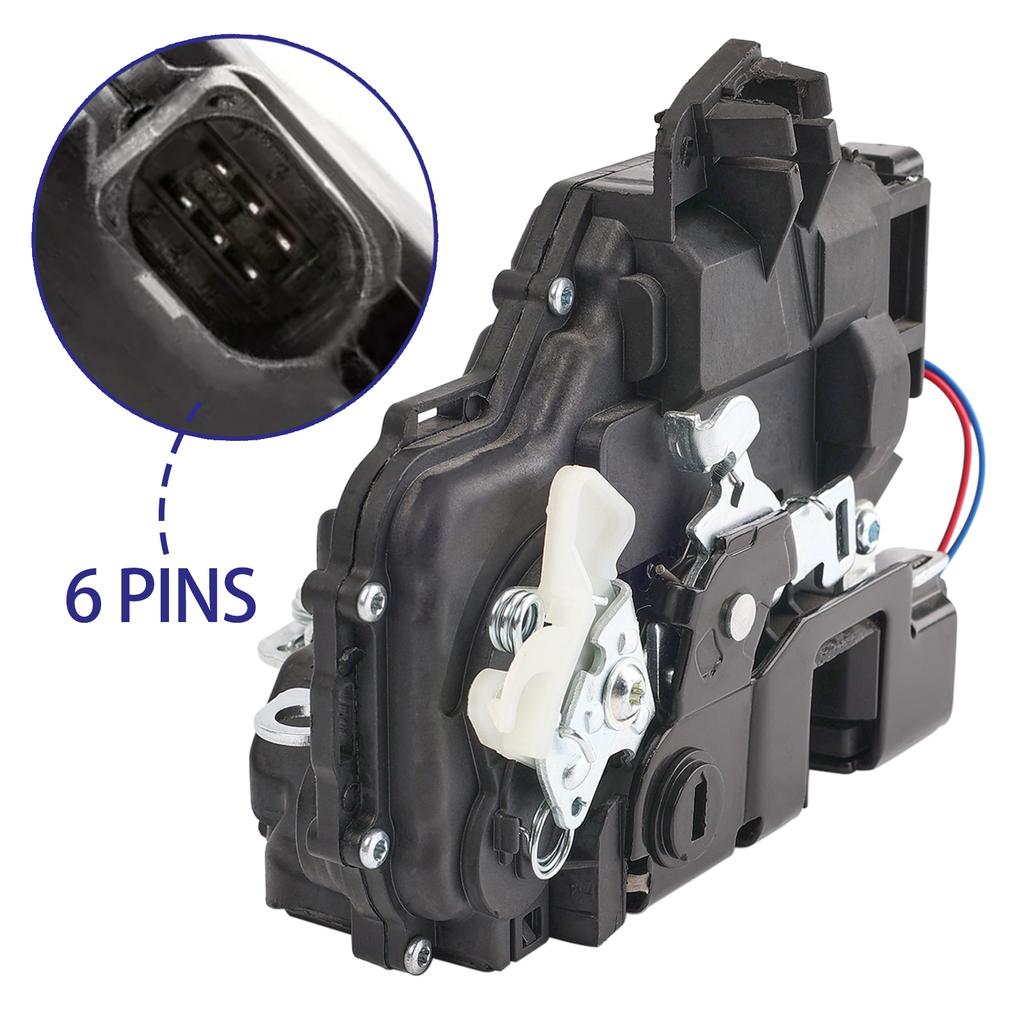 Приводы дверного замка, электромагнитный задний левый для VW Golf MK4 1997-2005 Bora 1J2 1J6 Seat Arosa Skoda Fabia Octavia 3B4839015