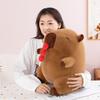 Stretchable Sugared Capybara Gourd Plush Toy Cute Fabric Doll Animal Birthday