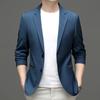 Весенне-осенний блейзер, мужская повседневная униформа, мужской молодежный корейский топ, тонкий маленький костюм