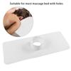 Многоразовое полотенце для спа-массажа с паром, моющаяся простыня для кушетки в салоне красоты для ухода за кожей 35 x 90 см, белое