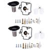2 Sets Motorcycle Carburetor Repair Kit 22mm Universal for GY6 125CC ATV Go Kart Scooters