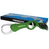 Umibozu Fish Lightweight Aluminum Fish Catcher with Carabiner Rope Size Grip, Rust-Resistant (Green, 6)