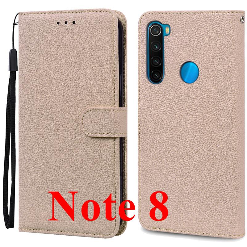 For Xiaomi Redmi Note 8 Pro Case Silicon Leather Wallet Phone Case for Redmi Note 8 Case Redmi Note 8 Pro Flip Case Coque Fundas
