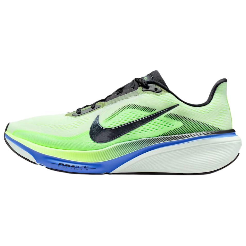 Nike Мужские кроссовки для бега Pegasus 42 Comfort, дышащие, упругие, зеленые с черным, IB1873-702