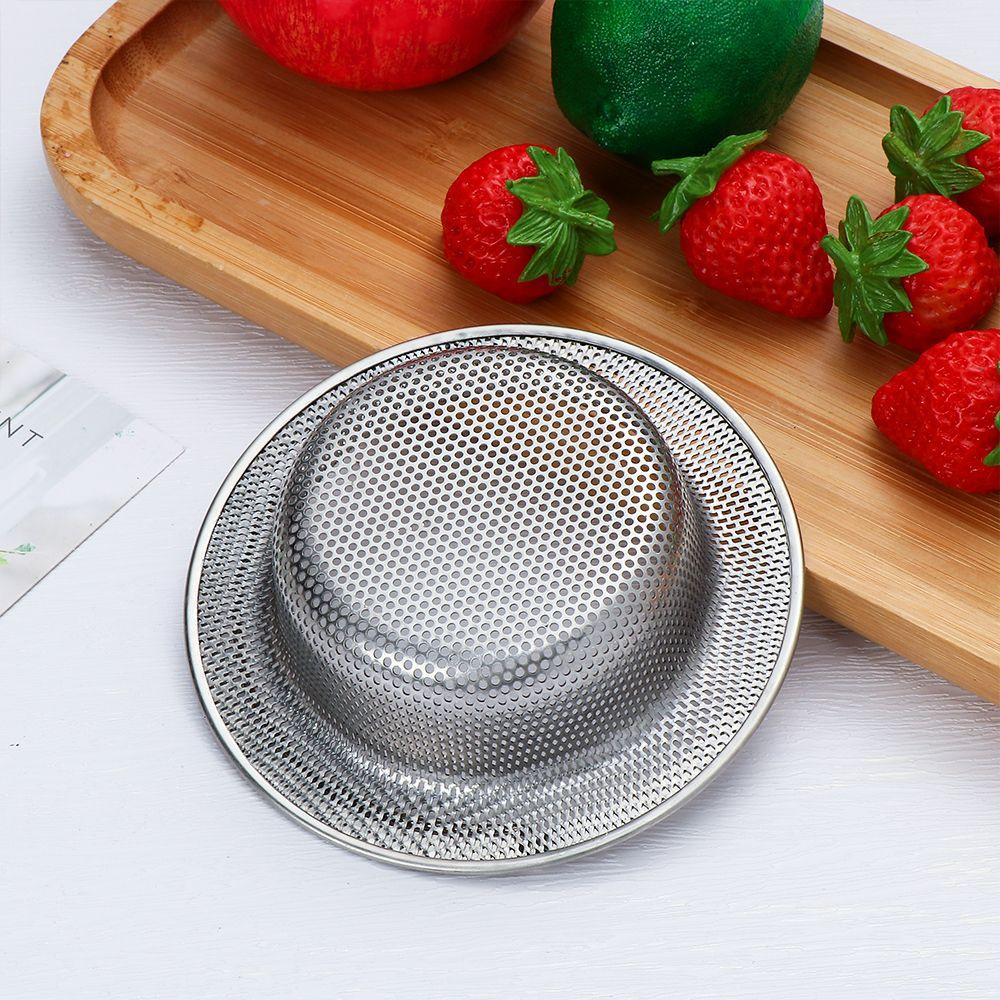 Steel Waste Drainer Water Sink Plug Sink Strainer Colander Food Hair Stopper Plug Filter Basket