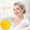 2pc Honey & Milk Moisturizing Cleansing Bar 80g with Net - Gentle for Face & Body, Rich Lather, Cleans Without Over-Drying