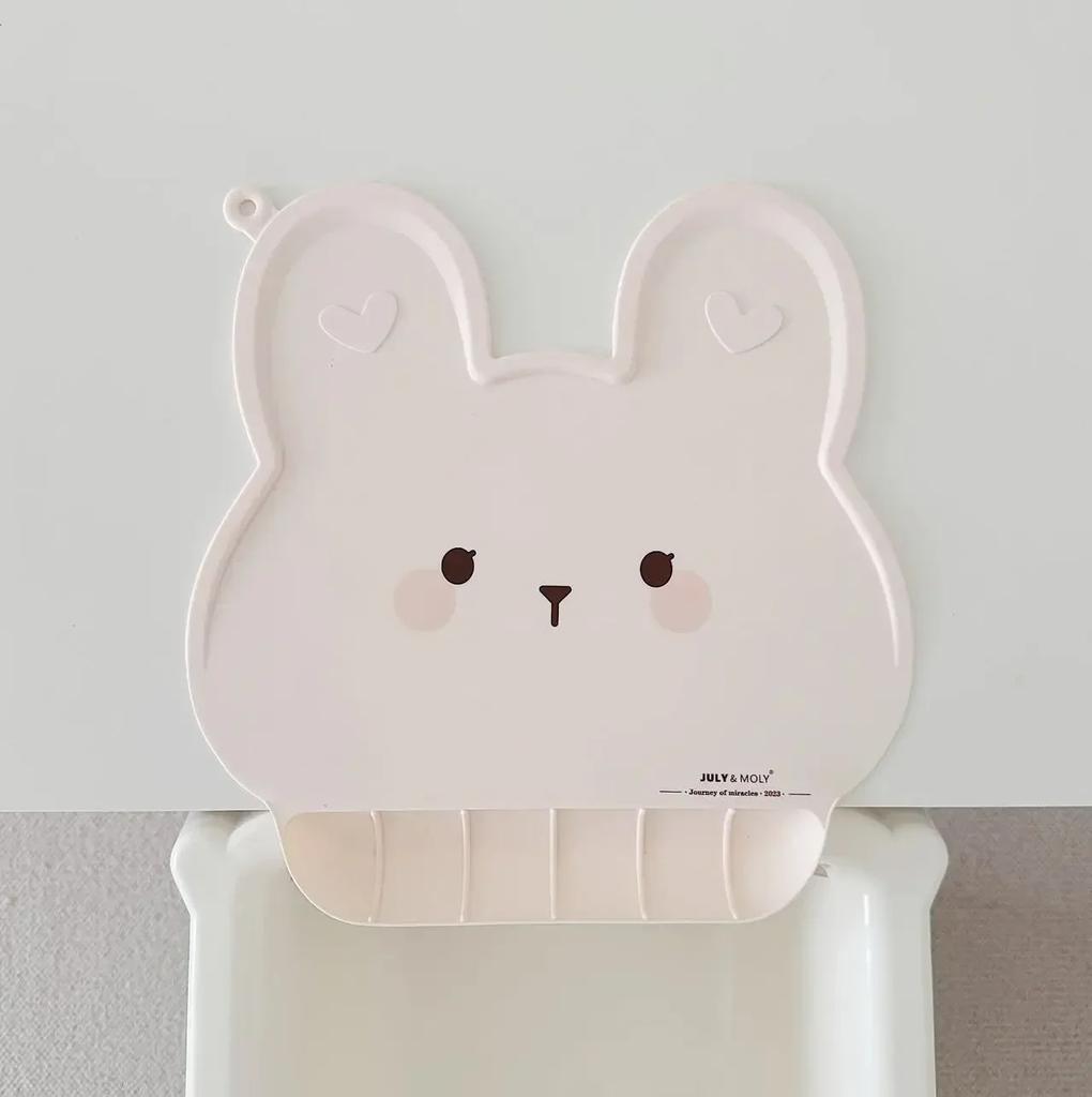 Силиконовые подставки под тарелки, Детский коврик для кормления Портативный с персонализированным складным карманом-слюнявчиком для сбора еды, Подходит для большинства высоких стульчиков