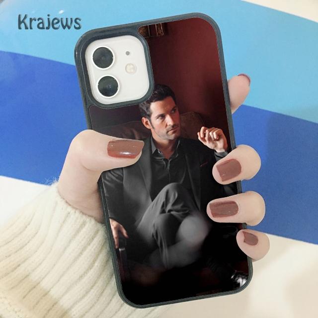 Krajews Lucifer Morningstar Soft Phone Case Cover For IPhone 18 17 Air 16 15 14 plus 11 12 13 pro max coque Shell Fundas