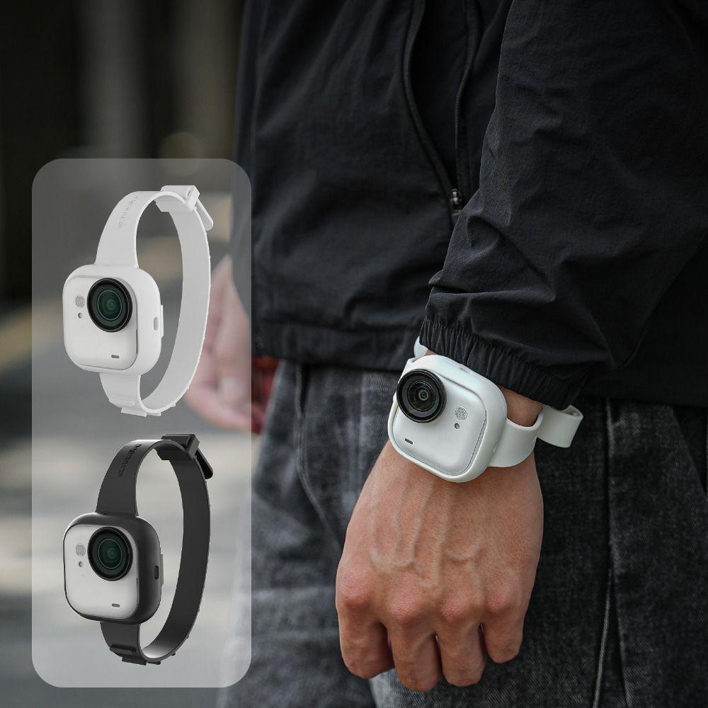 Silicone Wristband Multifunctional Camera Expansion Mount for Insta360 Go Ultra Camera Accessories