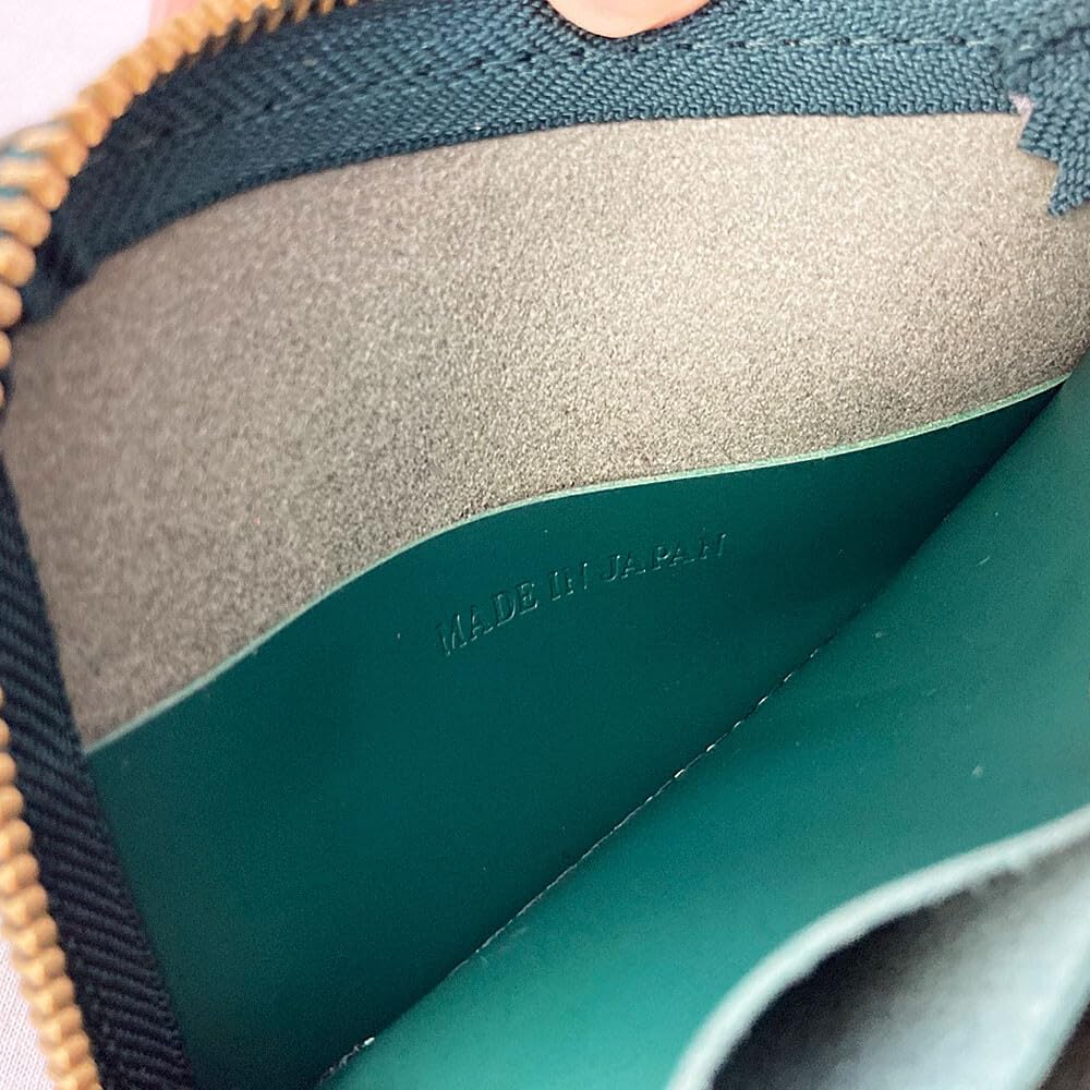 Универсальный кожаный кошелек-комбинезон (с D-кольцом, Коровья кожа) [UV131AR] Кошелек с гравировкой 76BEG