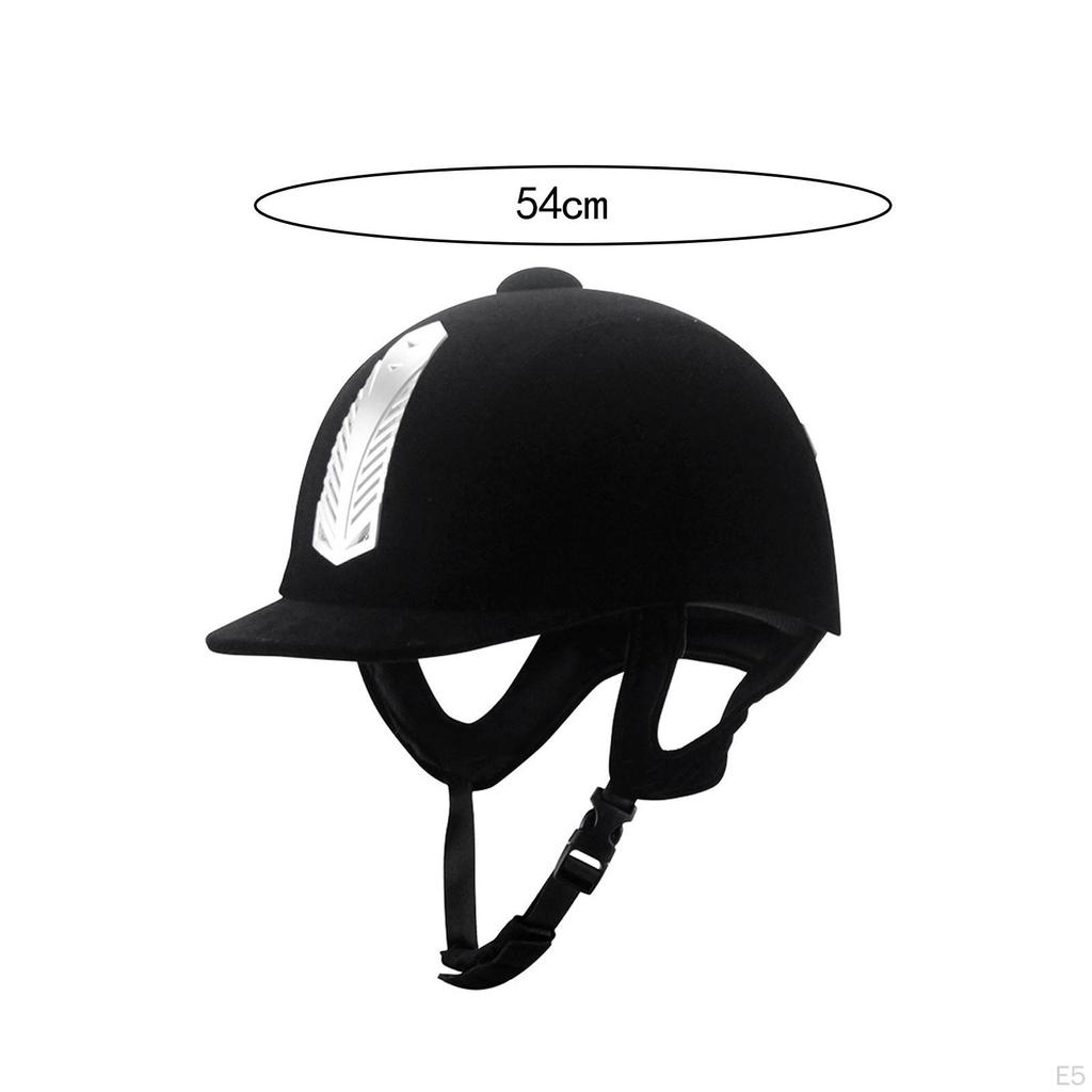 Конный шлем Шапка для верховой езды Задняя боковая вентиляция Скейтборд Велоспорт Мужчины Женщины Обучение