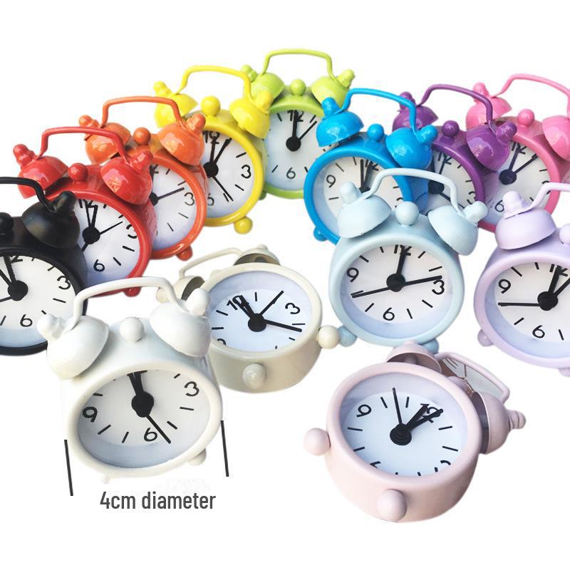Миниатюрный металлический брелок-будильник для автомобиля - идеально подходит для детей, студентов, сумок и подарков!