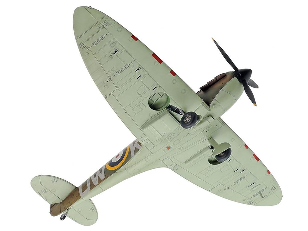 Tamiya Масштаб Ограниченный Supermarine Spitfire Малый Военный Автомобиль 10л.с. Тилли Набор Пластиковая Модель 25211 1/48 Mk.I &