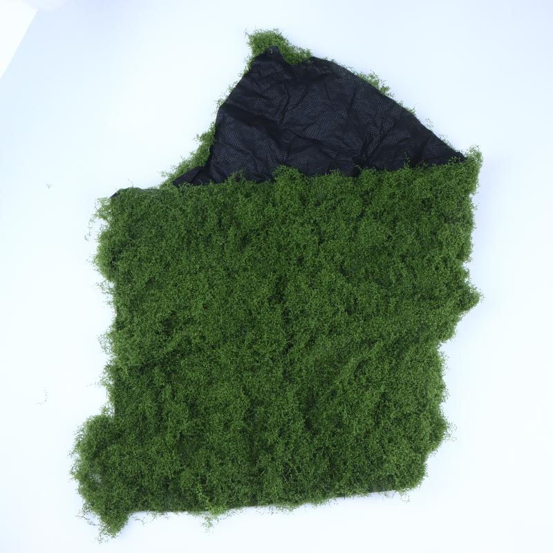 1Pcs Durable No Watering Fake Moss Lawn Lifelike Realistic Simulation Moss Sheet Living Room Diy Artificial Grass Rug