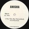 10-дюймовая пластинка ANISHA - Купи это, купи то ANISHA1 НЕТ Рэп и хип-хоп/R&B Б/у
