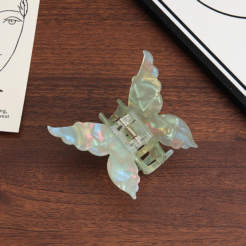 Стильная заколка-бабочка из ацетата Flash – универсальный и элегантный женский аксессуар