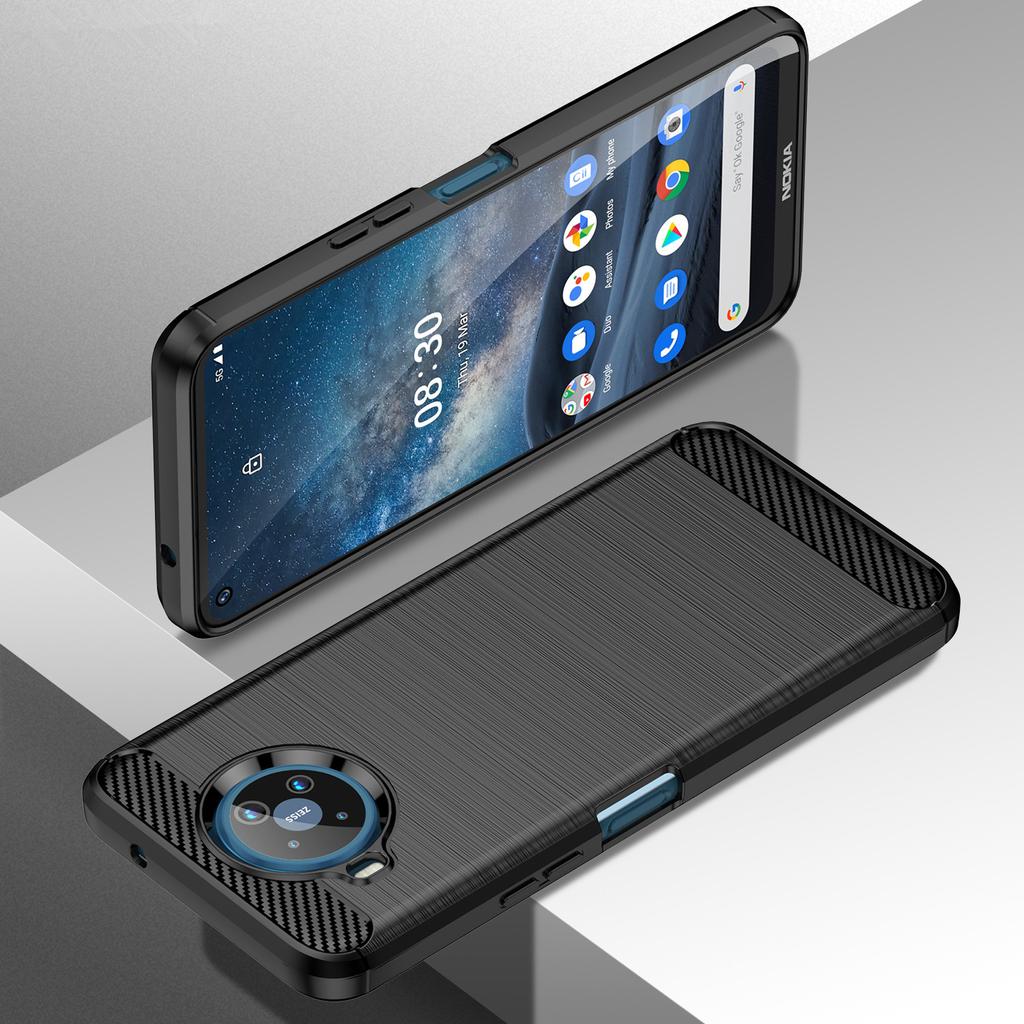 Для Nokia 8V 5G UW nokia8.3 5g мягкий матовый чехол роскошный чехол из углеродного волокна для nokia 8.3 5g силиконовые защитные чехлы Coque Fundas