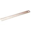 SEMI-RIGID STAINLESS STEEL RULER 1500mm.