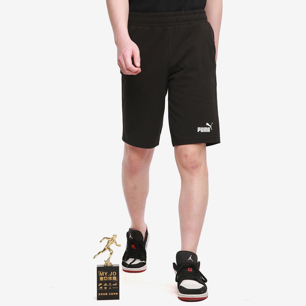 Puma Спортивные беговые тренировочные дышащие трикотажные шорты мужские низы черные 588722-01
