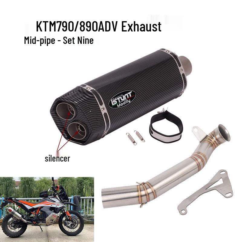 Средняя часть выхлопной системы для мотоциклов KTM 790/890 ADV