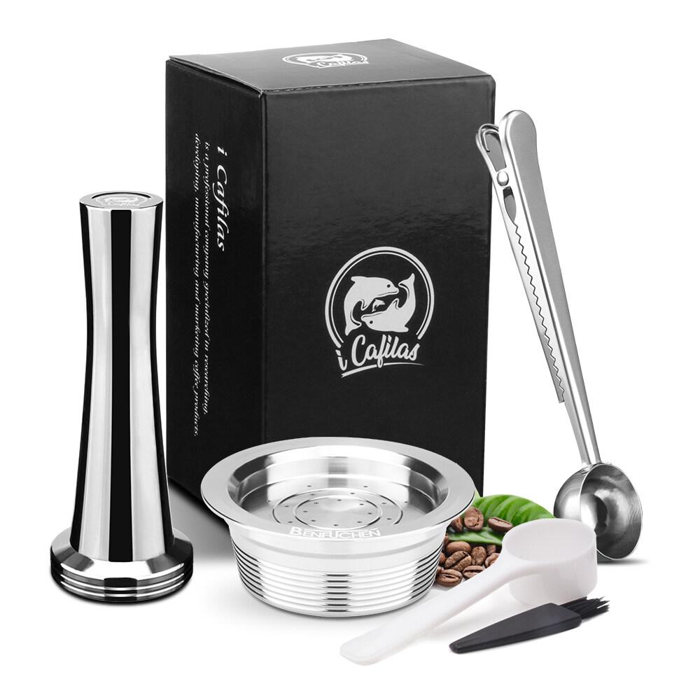 i Cafilas [HLG04] Многоразовый капсульный фильтр для кофе, многоразовые капсулы для приготовления крема из нержавеющей стали для машины Lavazza LAVAZZA A MODO MIO JOLIE ESPRIA