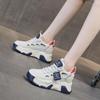Женские туфли Daddy Shoes, средний верх Hundred Comfortable Muffin, толстая подошва в высоких повседневных туфлях