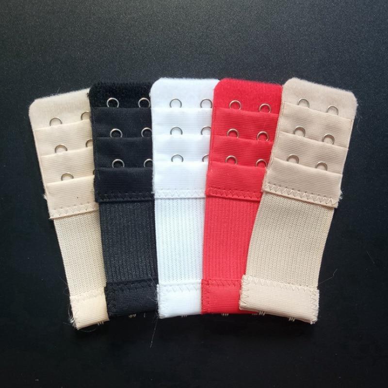 1PC/ Newly Women Bra Extender 3 Rows 2 Hooks Elastic Adjustable Lengthen Clasp for Underwear