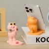 Resin Panda Mobile Phone Holder Cat Dog Panda Desk Lazy Bracket  Desk Tablet Phone