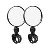 2pcs Adjustable Rotate Bicycle Motorcycle Auxiliary Rearview Mirror Handlebar Mount Wide-Angle Convex Cycling Rear View Mirrors