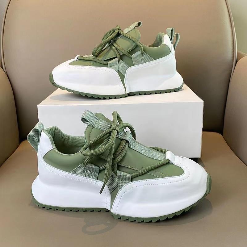 Модные мужские дизайнерские массивные кроссовки для скейтбординга повседневные мокасины из микрофибры и кожи в стиле пэчворк с увеличенным внутренним слоем