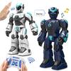 Electric Smart Robot Toy Gesture Sensing Programmable Remote Control Robot Model Toddlers Interactive Talking Singing Dancing Story Telling Robot Toy