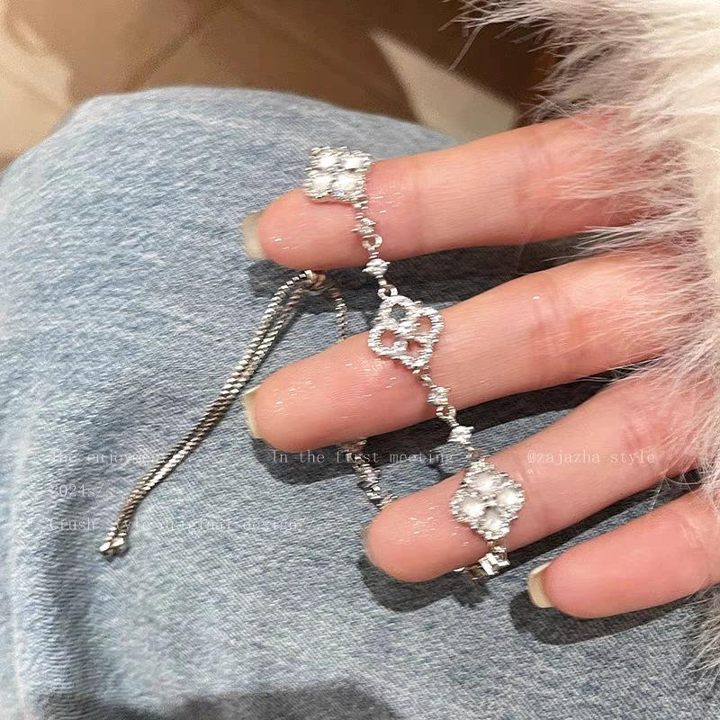 Изысканный браслет с жемчугом Сатурна и цирконами для женщин - Роскошные нишевые украшения