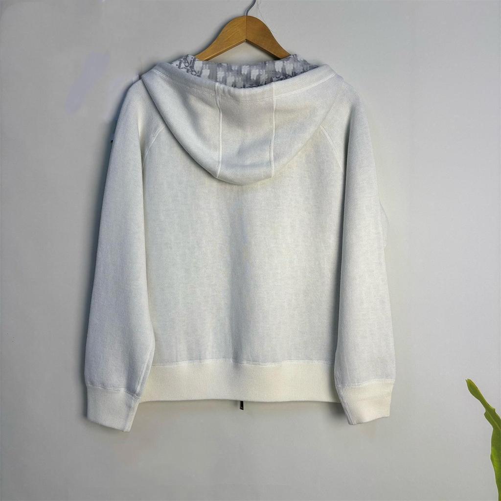 Nanyou 25SS Унисекс Двусторонний Вязаный Кардиган с Капюшоном для Осени/Зимы