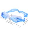 Водонепроницаемые очки для плавания с защитой от запотевания, детские, профессиональные, с цветными линзами, детские очки, очки для плавания, коробка для хранения очков