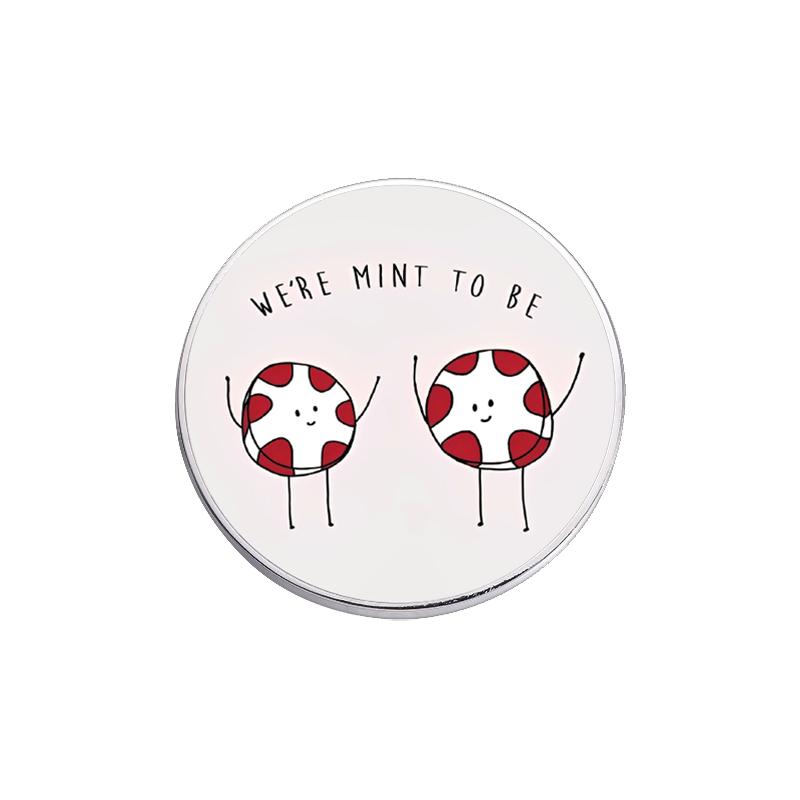 Punk UV Printing Design Pins I Love Horror Movies Brooches Clothes Lapel Badge Backpack Halloween Jewelry Gift For Friends