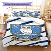 Sheffield Wednesday Football Club Pattern Bedding,Quilt Set Quilt Cover Pillowcase Home Birthday Gift (1 * duvet cover + 2 * pillowcase, without core)