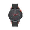 Unisex Black Red Wristwatch