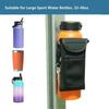 Gym Magnetic Bottle Sleeve Water Bottle Carrier with Phone Holder Stable Water Bottle Carrier Convenient Water Bottle Carrier