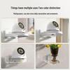 Transparent No-Drill Wall-Mounted Camera Bracket with Strong Adhesive Storage