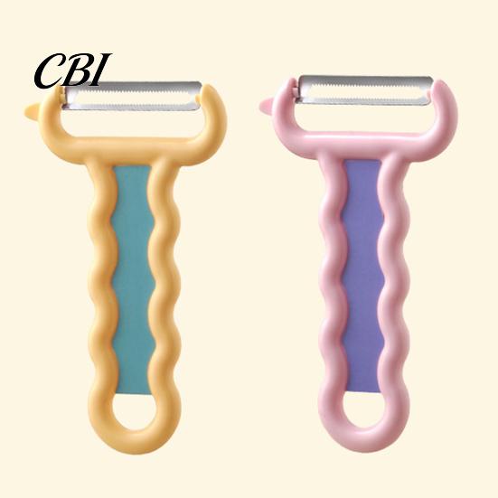 Thin Peeling Peeler Vegetable Peeler, with Sharp Stainless Steel Blade, Non-Slip Wavy Handle Fruit for Veggie Potatoes Carrot Cucumber Paring